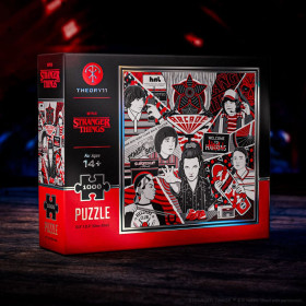 Stranger Things - Puzzle multidimensionnel (1000 pièces)