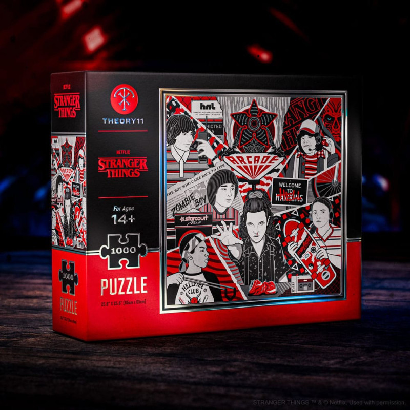Stranger Things - Puzzle multidimensionnel (1000 pièces)