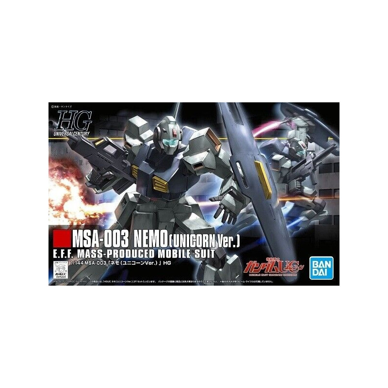 Gundam - HGUC /144 MSA-003 Nemo (Unicorn Ver.)