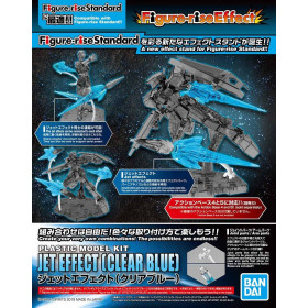 Figure-rise Standard - Base pour model kit Figure-rise Effect Jet Effect (Clear Blue)