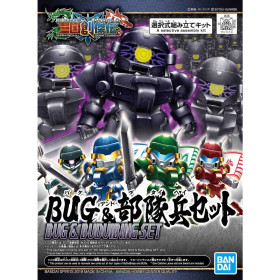 Gundam - SD  Sangokuden Soketsuden Bu Dui Bing (Bug & Troop Set)
