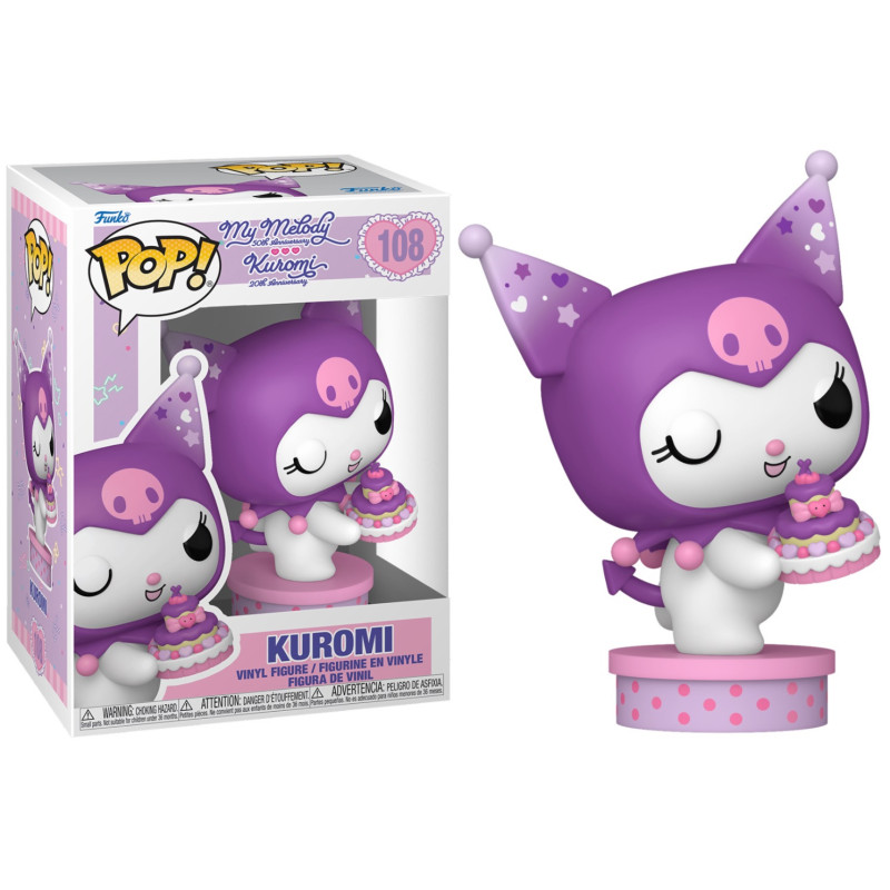 Sanrio - Pop! Kuromi 25th Anniversary - Kuromi Cake n°108