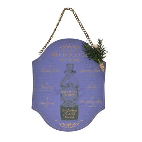 Harry Potter - Plaque à suspendre Herbologie (Polyjuice)