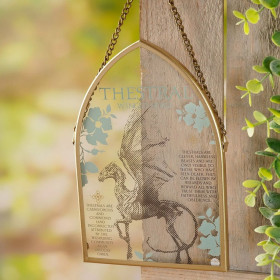 Harry Potter - Plaque à suspendre Thestral