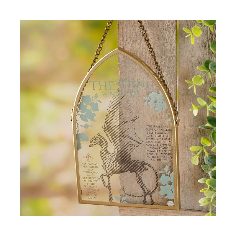 Harry Potter - Plaque à suspendre Thestral