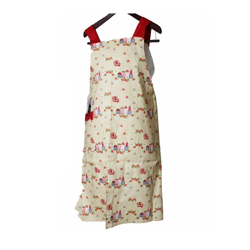 Kiki la petite Sorcière - Robe tablier Jiji Roses
