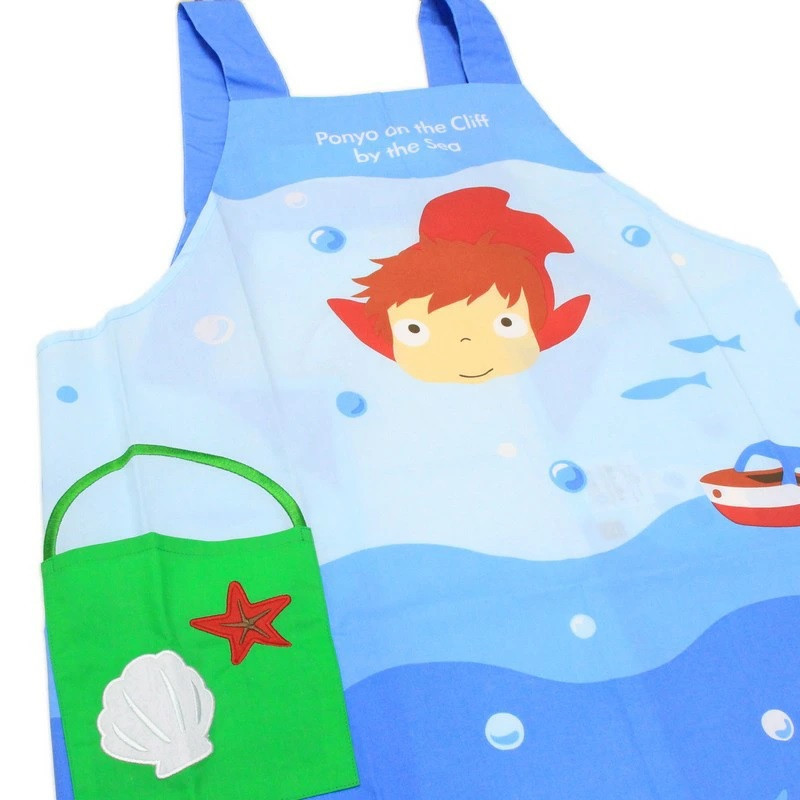 Ponyo sur la Falaise - Tablier Ponyo sous la Mer