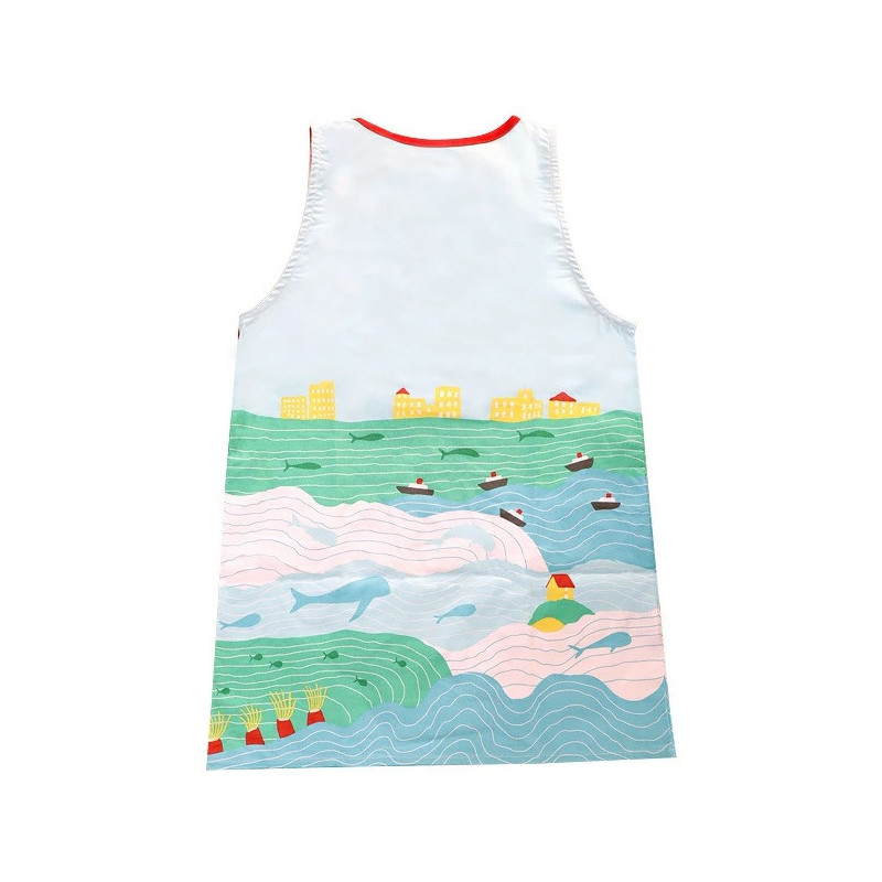 Ponyo sur la Falaise - Robe tablier Plein de Ponyos
