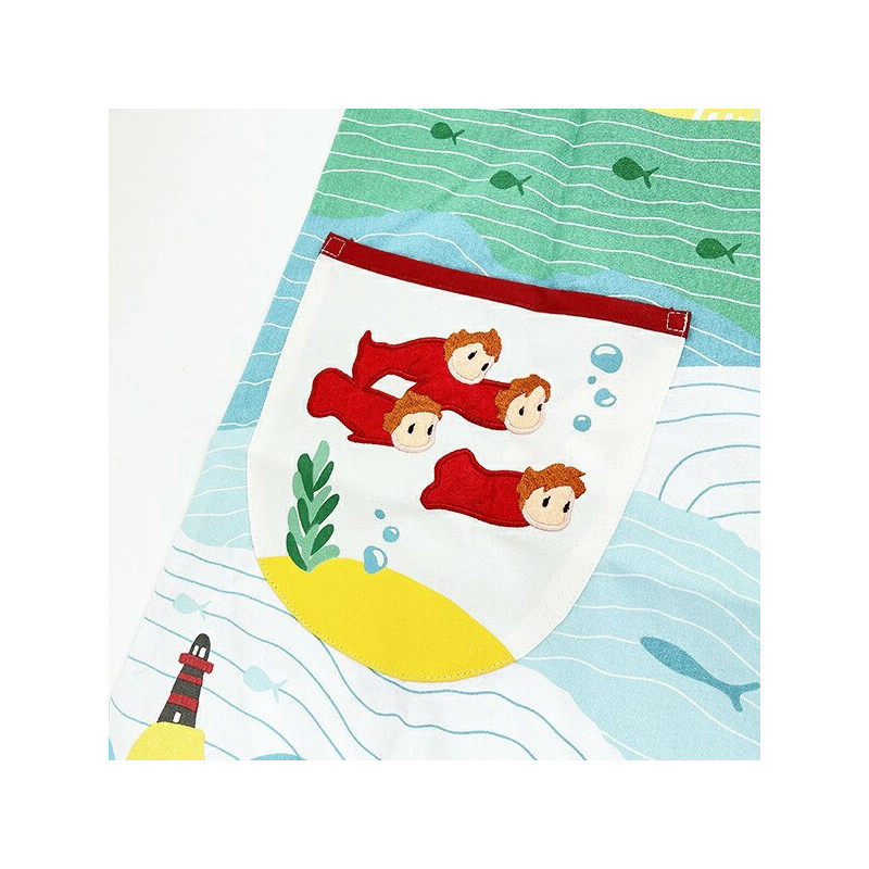 Ponyo sur la Falaise - Robe tablier Plein de Ponyos