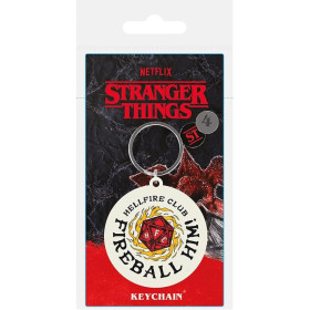 Stranger Things - Porte-clé PVC Fireball Him!