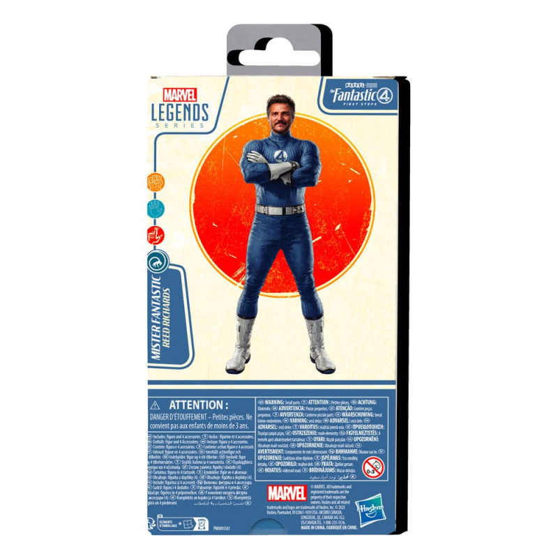 SEPTEMBRE 2025 : Marvel Legends : Fantastic Four - Figurine Mr Fantastic