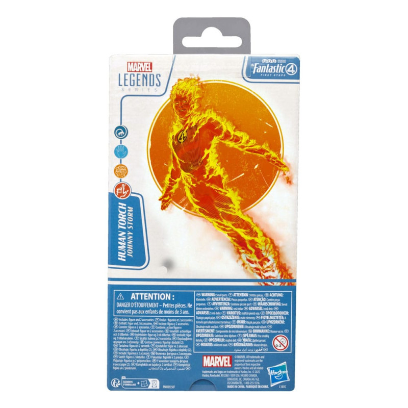 SEPTEMBRE 2025 : Marvel Legends : Fantastic Four - Figurine Human Torch