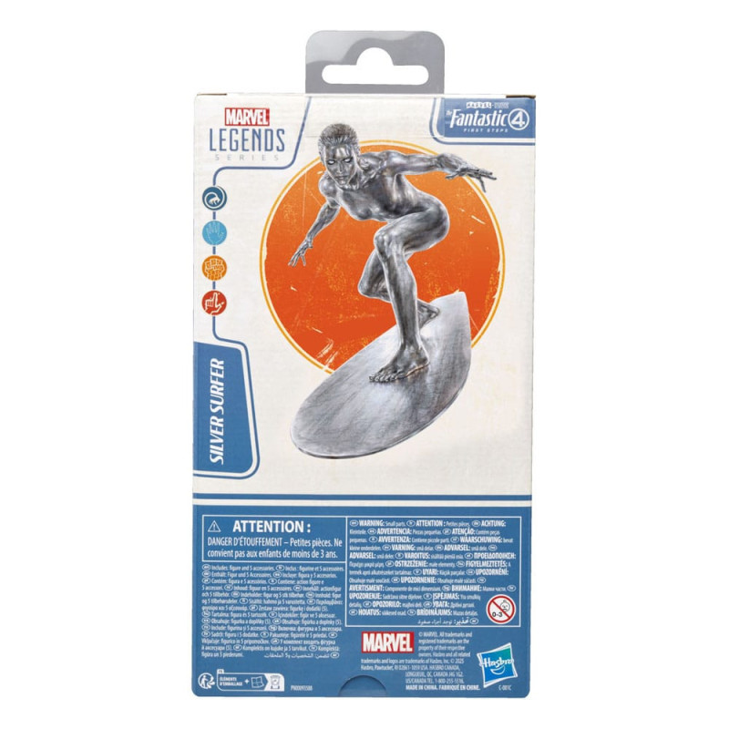 SEPTEMBRE 2025 : Marvel Legends : Fantastic Four - Figurine Silver Surfer