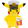 Pokemon - Peluche 20 cm : Captain Pikachu