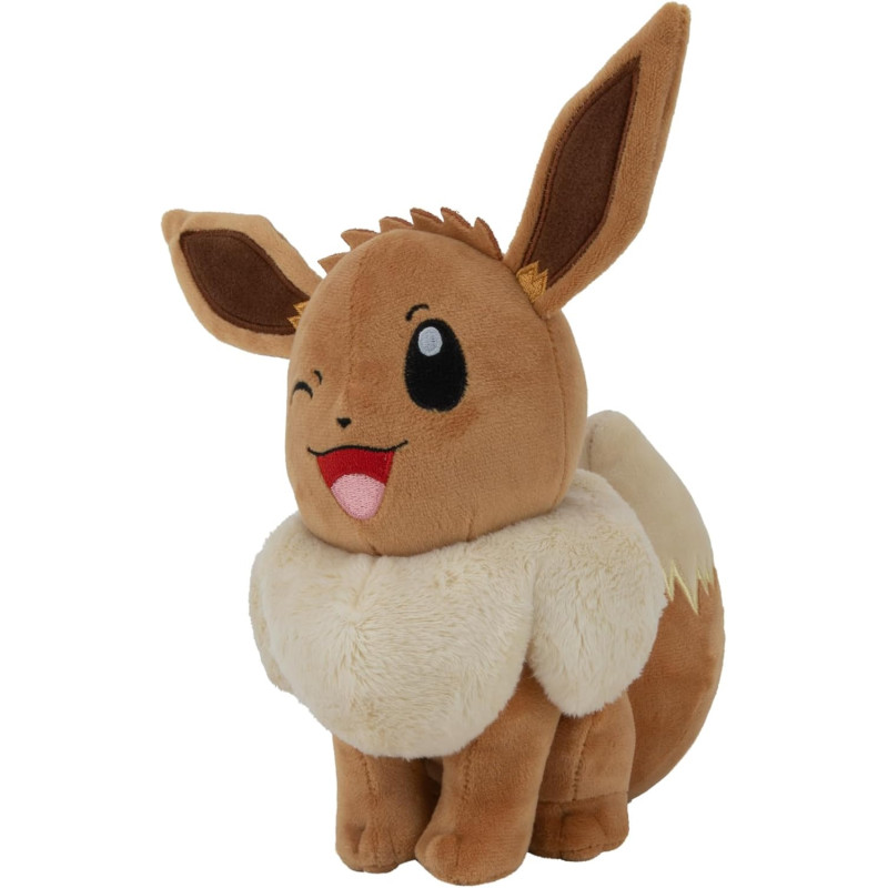 Pokemon - Peluche 20 cm : Evoli Clin d'Oeil