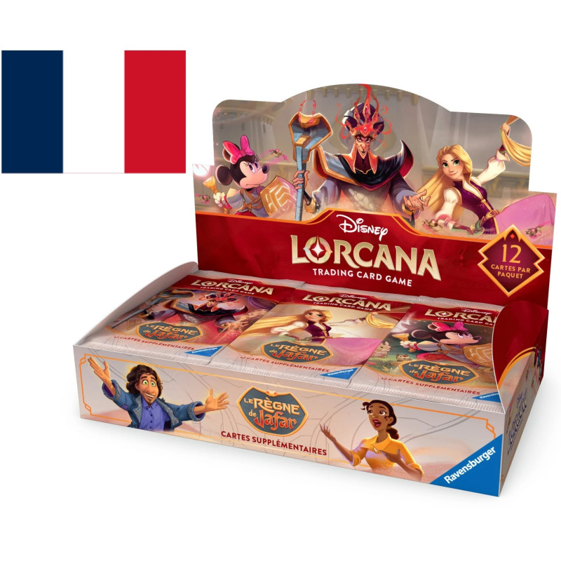 Disney : Lorcana - Chapitre 8 Le Règne de Jafar Trading Cards Booster 1 PACK ALEATOIRE