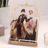 Genshin Impact - Support de téléphone en acrylique Zhongli (17 cm)