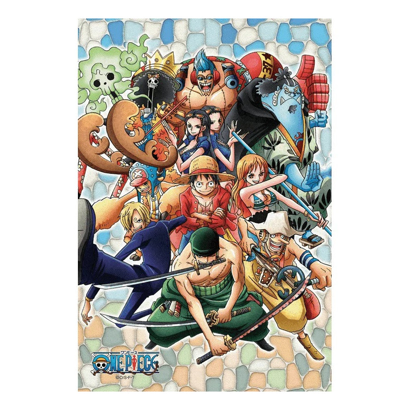 One Piece - Puzzle Art Crystal vitrail 126 pièces "100000 VS 10"