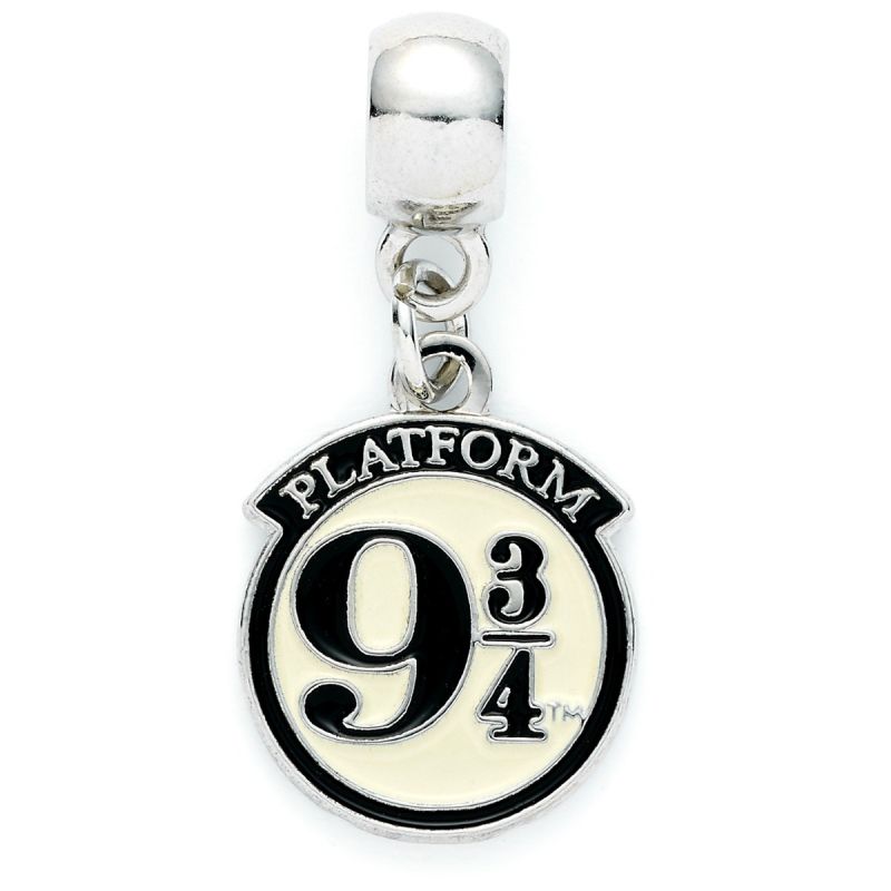 Harry Potter - Breloque plaqué argent Plateforme 9 3/4