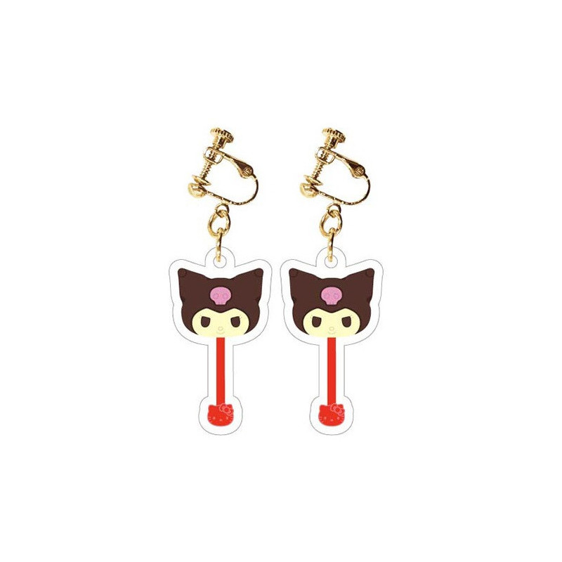 Sanrio - Boucles d'oreilles Chocolate Series : Kuromi
