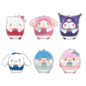 Sanrio - Peluche Fuwakororin 1 EXEMPLAIRE ALEATOIRE
