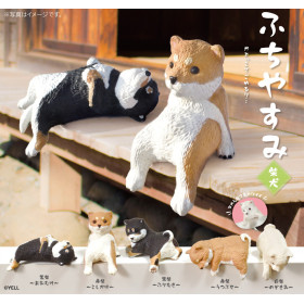 Petite figurine Fuchiyasumi Shiba Inu 1 EXEMPLAIRE ALEATOIRE