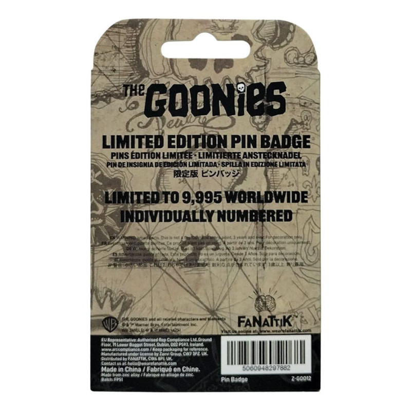 DÉCEMBRE 2025 : The Goonies - Pins 40th Anniversary Never Say Die 9995 exemplaires