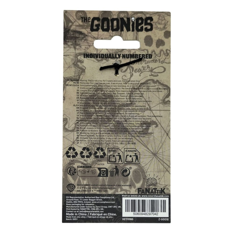 DÉCEMBRE 2025 : The Goonies - Porte-clé 40th Anniversary Copper Bones 9995 exemplaires