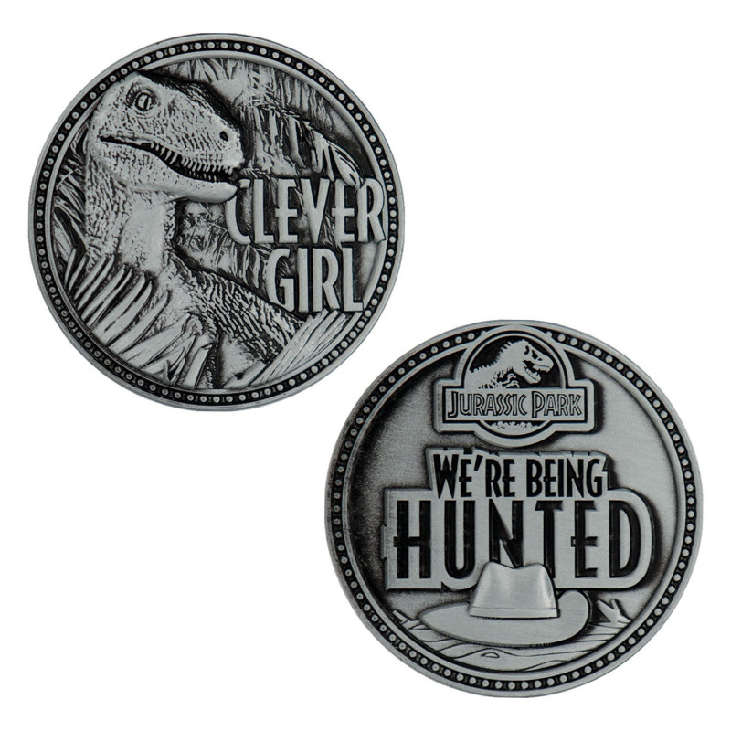 DÉCEMBRE 2025 : Jurassic Park - Pièce de Collection Clever Girl Raptor 5000 exemplaires