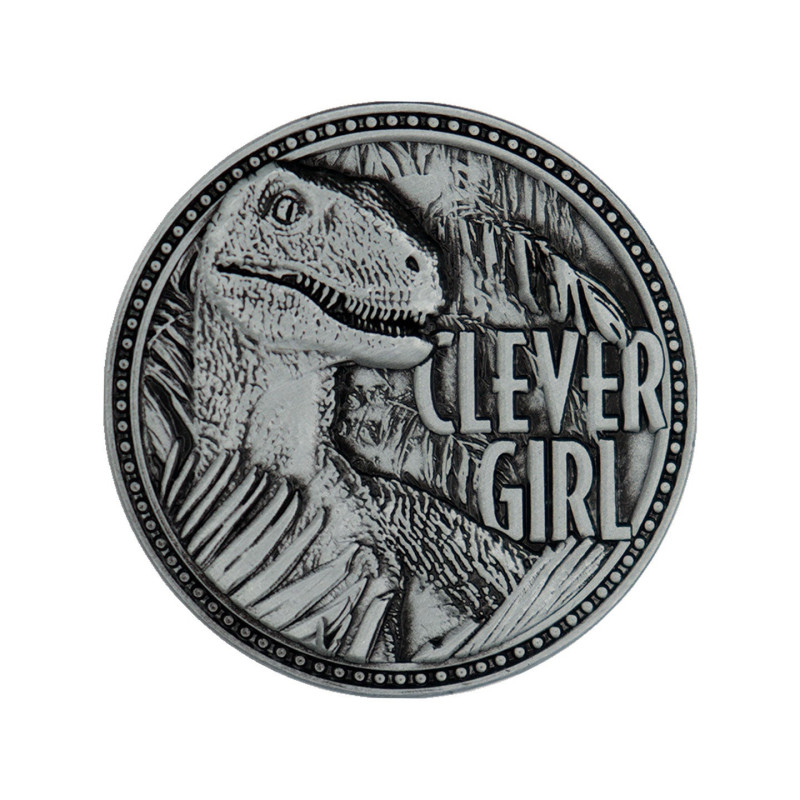 DÉCEMBRE 2025 : Jurassic Park - Pièce de Collection Clever Girl Raptor 5000 exemplaires