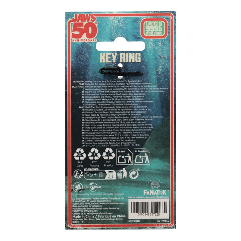 Porte-clé Regatta Boat Tour – Jaws 50th Anniversary