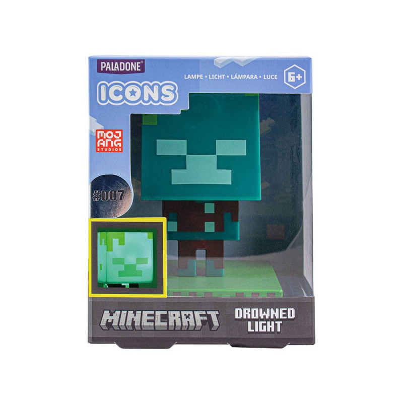 Minecraft - Lampe veilleuse Zombie Noyé