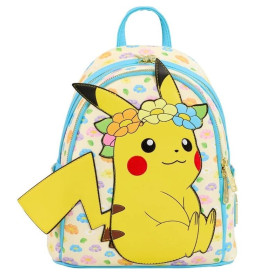 Pokemon - Mini sac à dos Pikachu Floral