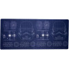 Star Wars - Tapis de bureau Blueprint Stormtrooper Helmet and TIE Fighter 35 x 80 cm