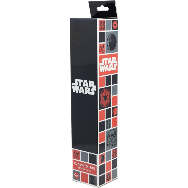Star Wars - Tapis de bureau Blueprint Stormtrooper Helmet and TIE Fighter 35 x 80 cm