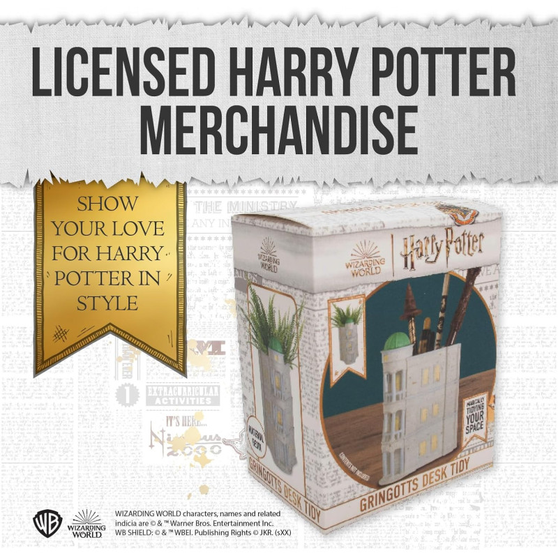 Harry Potter - Pot à crayons Banque Gringotts