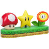 Super Mario - Lampe veilleuse Star, Champignon Rouge, Fleur