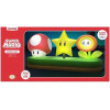 Super Mario - Lampe veilleuse Star, Champignon Rouge, Fleur