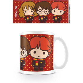 Harry Potter - Mug Ron, Hermione & Harry Chibi