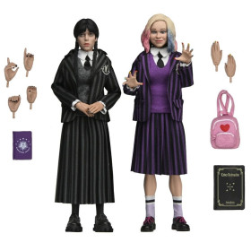 Wednesday - Set de 2 figurines Enid & Wednesday Nevermore Uniform
