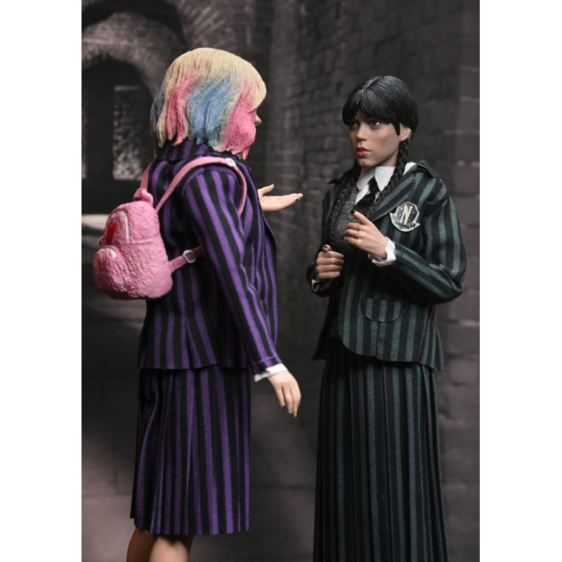 AOUT 2026 : Wednesday - Set de 2 figurines Enid & Wednesday Nevermore Uniform