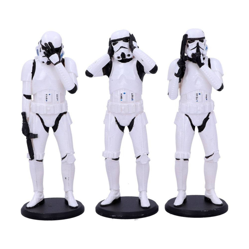 Star Wars : Original Stormtrooper - Figurines Three Wise Stormtroopers 14 cm
