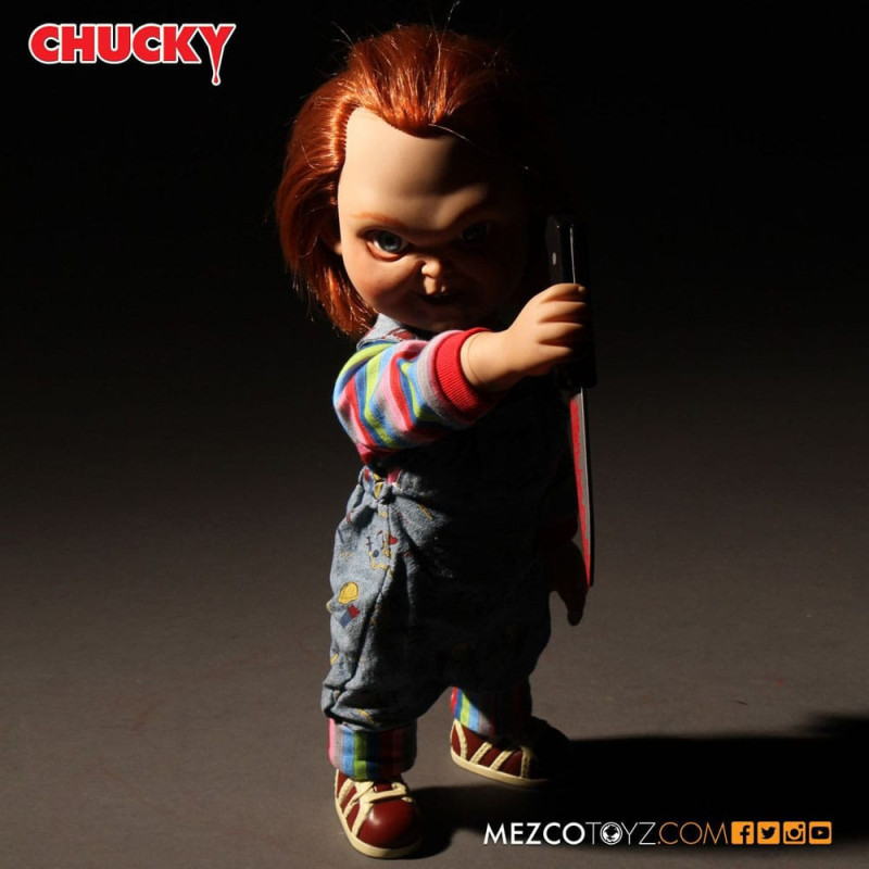Child's Play - Poupée sonore Sneering Chucky - Mezco