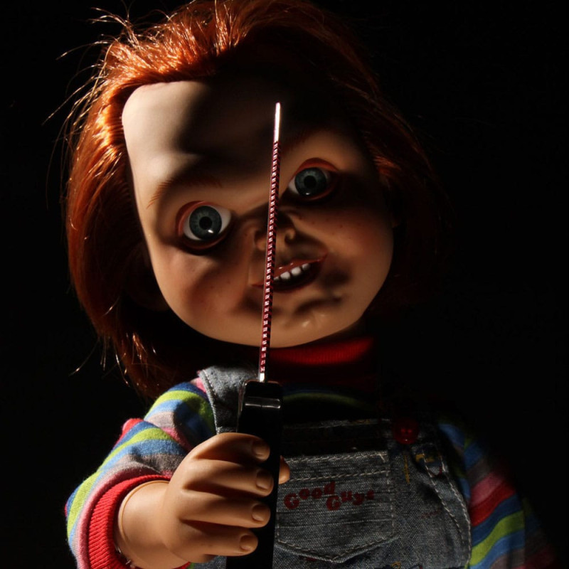 JANVIER 2026 : Child's Play - Poupée sonore Sneering Chucky 38 cm