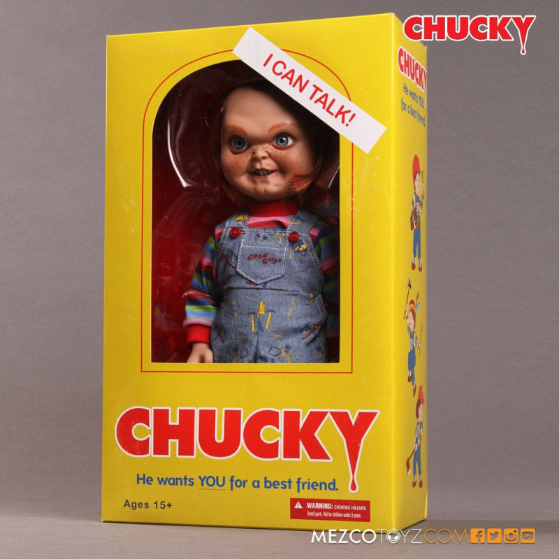 JANVIER 2026 : Child's Play - Poupée sonore Sneering Chucky 38 cm