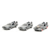 Retour vers le Futur - Set de 3 1/32 Back to the Future Delorean