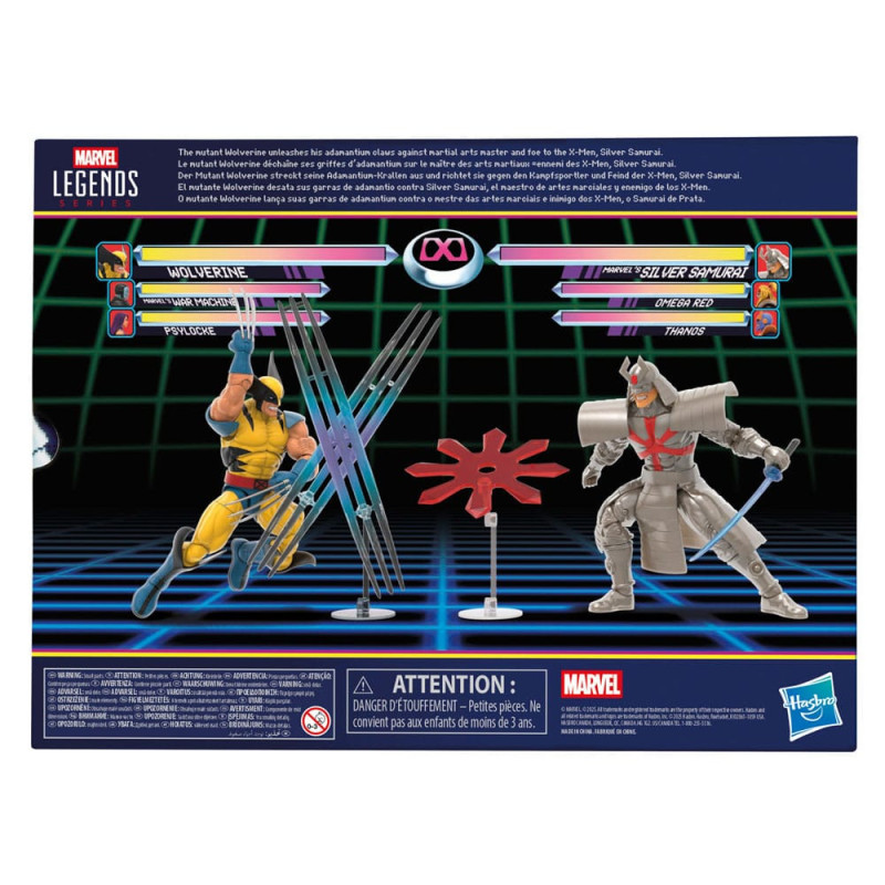 NOVEMBRE 2025 : Marvel Legends - Gamerverse - 2-Pack Wolverine vs. Silver Samurai
