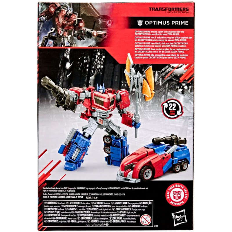 Transformers – Studio Series Optimus Prime 16,5 cm – MTMTE Hasbro