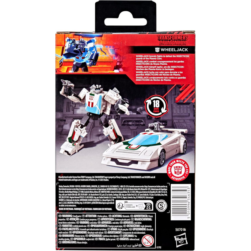 NOVEMBRE 2025 : Transformers : Devastation - Figurine Studio Series Deluxe Class figurine Wheeljack 11 cm