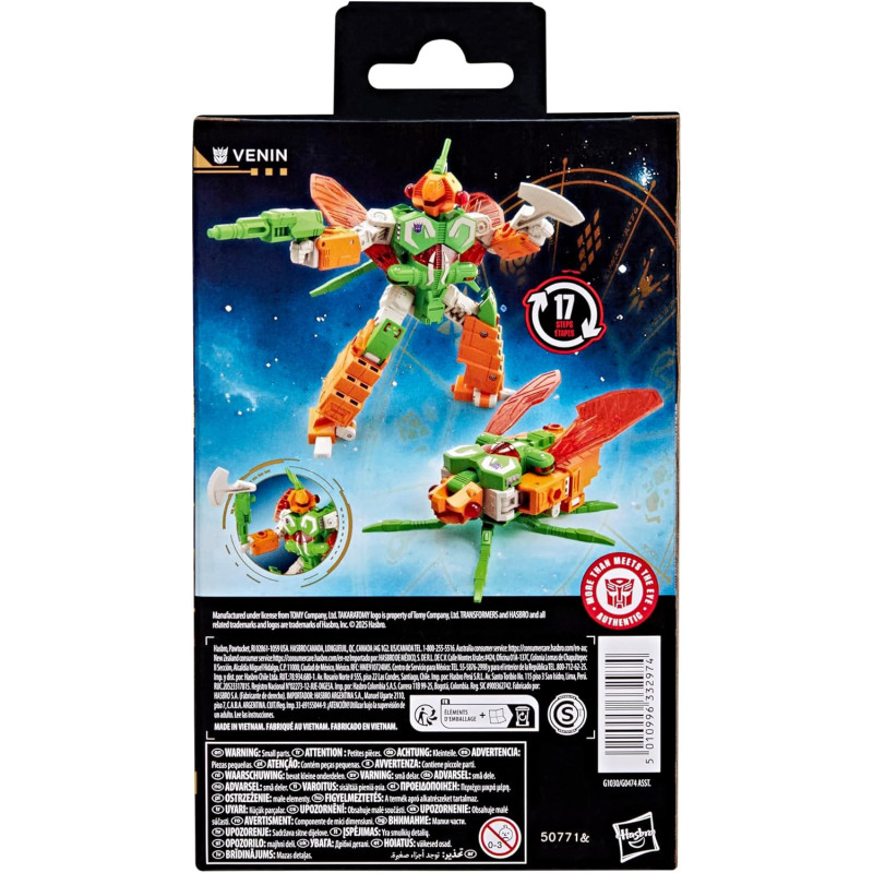 Transformers – Figurine Venin Deluxe Primes – Hasbro